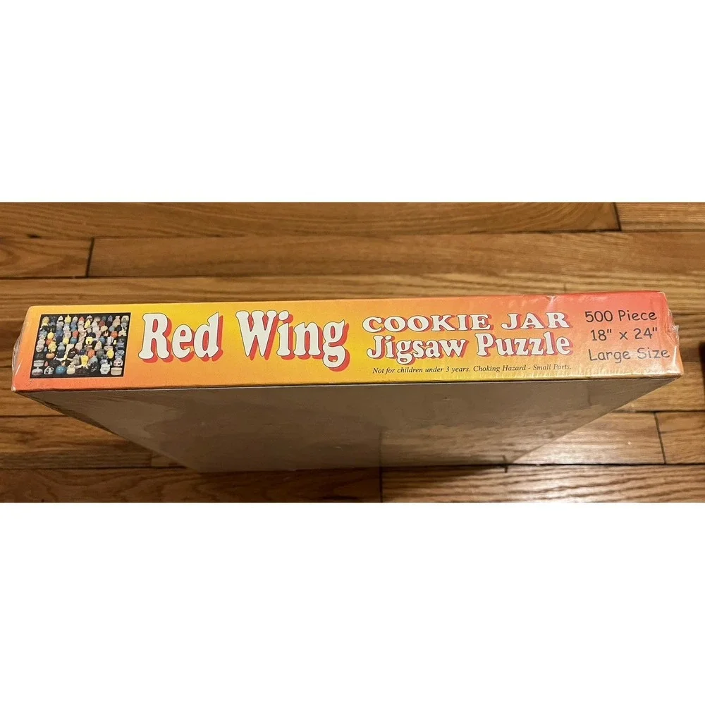 Red Wing Cookie Jars Jigsaw Puzzle 500 Pieces NIB Vintage